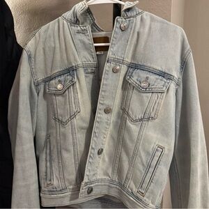 American Eagle Outfitters Light Blue Jean Jacket